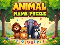 image bg Animal Name Puzzle