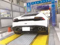 Smart Car Wash Service : Gas Station Car Paint Sho image