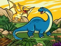 Antient Dinosaurs Memory image
