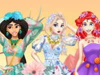 Floral Outfit For The Princess image