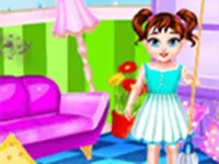 Baby Taylor Messy Home Cleaning image
