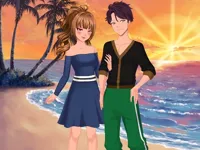 Anime Couples Dress Up 1 image