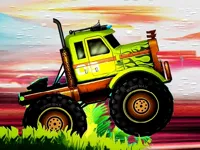 Crazy Monster Trucks Difference image