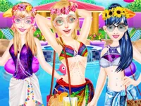 image bg Summer Pool Party Fashion