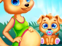 image bg Cute Puppy Pregnant