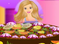 image bg Barbie Cake Decorate