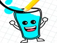 Happy Glass Draw lines image