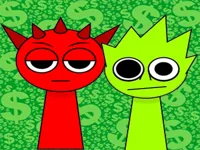 image bg Sprunki Money Stack Incredibox