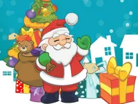 Santa Claus New Year #039;s Eve image