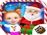 image bg Christmas Game Frozen Match 3 Game Sweet Baby Girl