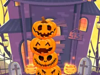 image bg Pumpkin tower halloween