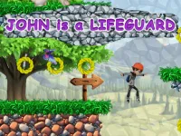 John is a lifeguard image
