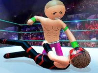 police Stick man Fighting Game image